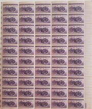 1944 Corregidor Philippines Sheet of 50 Unused US 3 Cent Postage Stamps MNH - £15.68 GBP