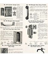 1922 N.T. Bushnell Door Latches Locks Advertisement Catalogue Hardware D... - €21,30 EUR