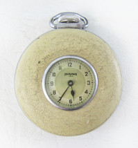 Nice Vintage Ingraham USA Small Face Pocket Watch - Works Great - £237.46 GBP