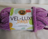 Lion Brand Vel Luxe Jumbo Mulberry Dye lot 79402 - $7.99