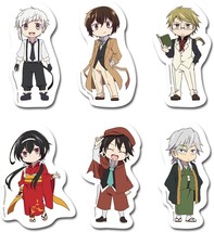 Bungo Stray Dogs Group Die-Cut Sticker Set Anime Licensed NEW - $7.66