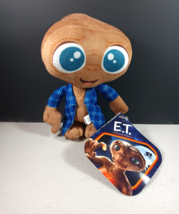 E.T The Extra-Terrestrial 80&#39;s Movie Big Head In Pajamas Plush 7&quot; Stuffed Doll - $14.80