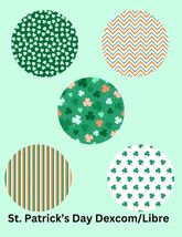 St. Patrick's Day CGM Stickers, Dexcom G7, Libre 3, SuperSkin Patches, 5... - $12.99