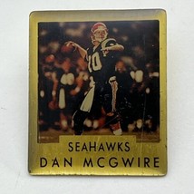 Dan McGwire Seattle Seahawks 1991 Rookie NFL Football Lapel Hat Pin Pinback - £3.91 GBP