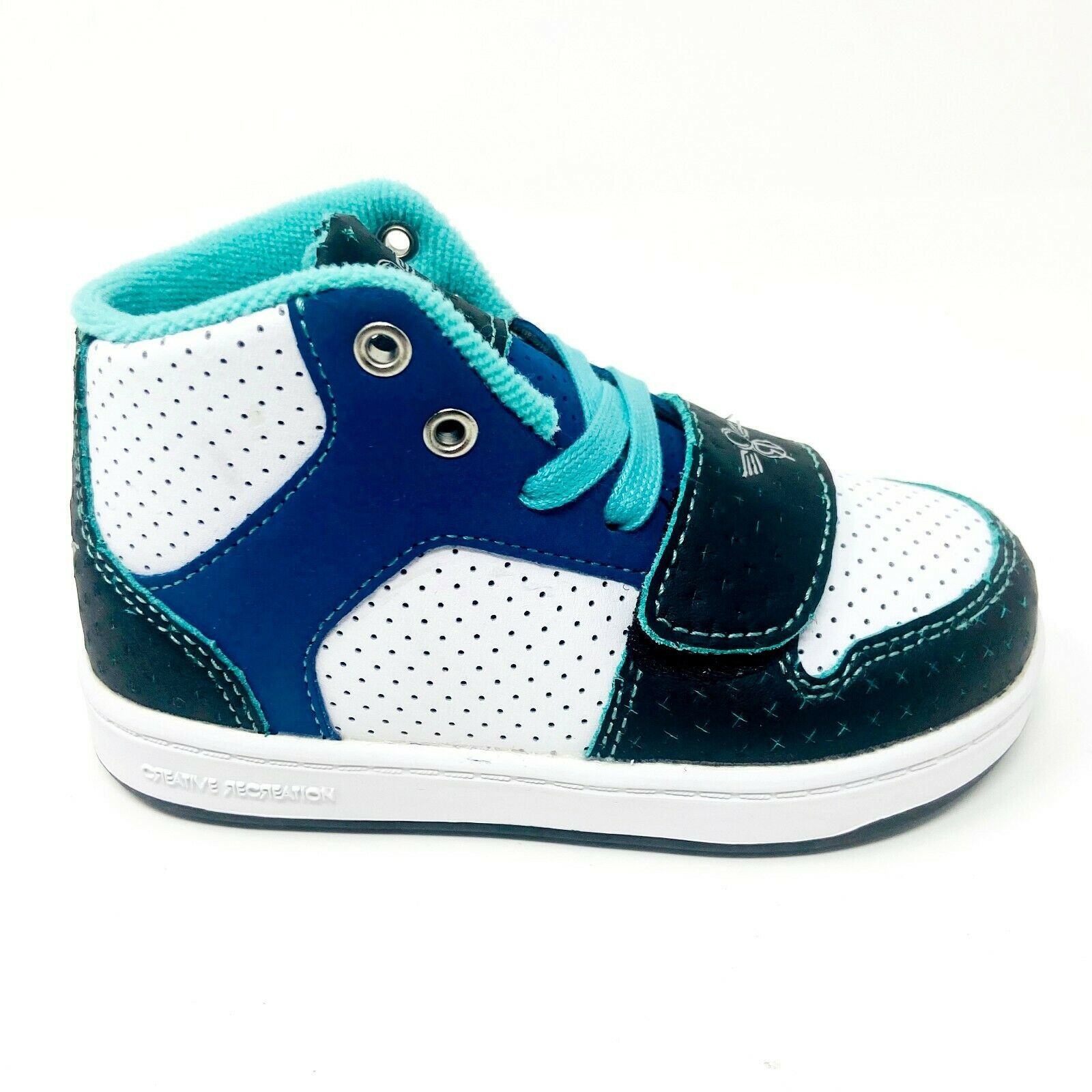 Creative Recreation Cesario Blues Black Aqua Toddler Casual Sneakers