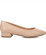 Easy Spirit Womens 10 M Medium Natural Leather Caldise Slip On Flat Shoe... - $60.27 CAD