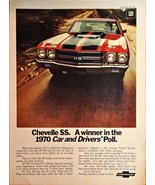 1970 CHEVELLE SS 396 RED - GM - Four-barrel - 4 speed Turbo Vintage Prin... - $11.67