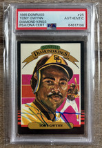 1985 Donruss Tony Gwynn #25 Diamond Kings Auto Signed - PSA/DNA Authentic - £118.42 GBP