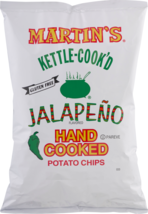Martin's Kettle-Cook'd Potato Chips Jalapeno, 3-Pack 8 oz. Bags - $28.66