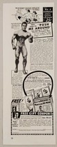 1948 Print Ad George Jewett World's Strongest Man Institute New York,NY - $9.88