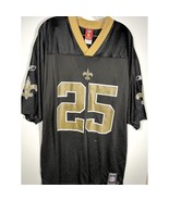 Reebok NFL Players New Orleans Saints Reggie Bush 25 Jersey size Large - $49.40