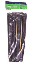 4 Black Pro Velvet New Replacement Golf Grips Set by The First Tee  New Sealed - £11.70 GBP