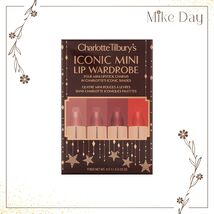 Charlotte Tilbury Iconic Mini Lip Wardrobe 4pc Lipstick Gift Set Travel ... - $33.65