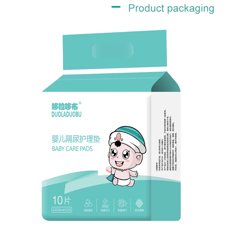 Play 10 pcs disposable diaper pad baby waterproof care pad diaper pad baby produ - £31.98 GBP