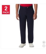 French Toast Boys Girls Pants Navy Blue 2-Pack Chino Pockets School Uniform - $62.41 CAD