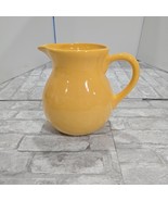 Target Home Stoneware Yellow Pitcher Ceramic 24&quot; Round x 9: tall French ... - $30.07 CAD