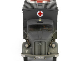 Opel-Blitz Kfz.305 Ambulance Gray (Weathered) &quot;German Army&quot; &quot;Armoured Fighting V - £95.56 GBP