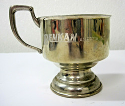 Kirk Stieff Pewter 231-31Engraved Benkan America Inc. Logo Mug Cup Container - £15.65 GBP