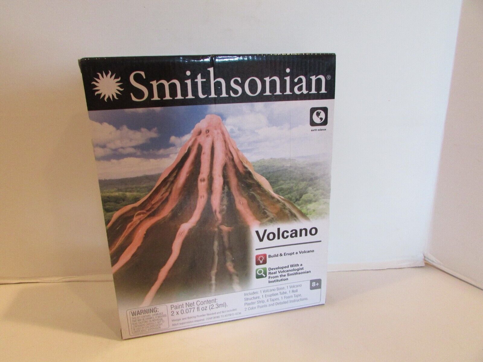 Smithsonian 952257 Earth Science Building Kit Erupting Volcano New 8+ LotP - $5.89