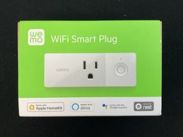 Belkin WeMo Mini Smart Wall Plug WiFi Enable Works w/ Alexa Google &amp; Nest - £11.23 GBP