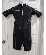 New Seaskin Wetsuit Shorty Sea Skin Scuba Diving Suit Full Zip Men‘s Bla... - $533.29 MXN