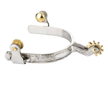 TABELO Engraved Roping Spur Silver Womens - £68.55 GBP