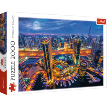 2000 Piece Jigsaw Puzzles, Lights of Dubai, City Lights Puzzles, Dubai United Em - $27.99