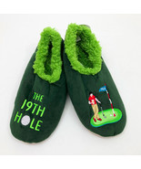 Snoozies Men&#39;s Slippers The 19th Hole Golf Extra Large 13 Green - £11.67 GBP