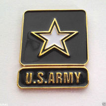 US Army Star Logo (1&quot;) Military Hat Pin 14242 Free Shipping - $10.98