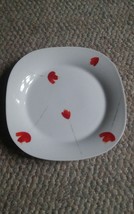 Home 7.5 Inch Floral Sandwich Poppies Plate - £5.49 GBP