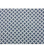 RAOUL TEXTILES GRANADA DELFT BLUE LINEN DESIGNER MULTIUSE FABRIC 6 YARDS... - $593.99
