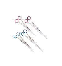 MPP Professional Dog Grooming Shears Ball Tip Straight Curved Choose 7.5&quot; or 8.5 - £82.98 GBP+