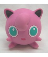 Vintage 1999 Nintendo POKEMON JIGGLYPUFF SPINNER TOY 2&quot; Figure Burger King - $14.85