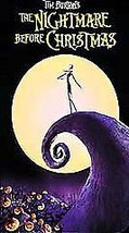 Tim Burton&#39;s The Nightmare Before Christmas [VHS] clamshell - £22.37 GBP