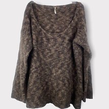 Free People Wool Mohair Blend Oversized Sweater Size Small - £32.28 GBP