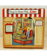 Coca Cola Enesco Action Musical &#39;Things Go Better with Coke&quot; 1995  - £132.33 GBP
