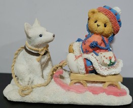 Cherished Teddies Erica &quot;Friends Are Always Pulling For You&quot; 176028 ~ Hu... - $14.95