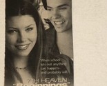 7th Heaven Tv Guide Print Ad Jessica Biel Barry Watson TPA12 - $5.93