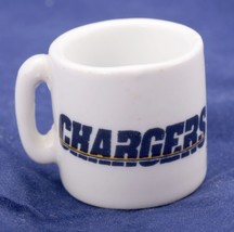 NFL Miniature Coffee Mug San Diego LA Chargers Fan Collectible Ornament Vintage - £4.58 GBP
