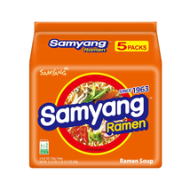 Samyang Ramen Korean Noodle Soup, 4.23 Oz (Pack of 5) - $25.42