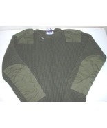 USMC US Marine Corps 100% wool &quot;Wooly-Pully&quot; sweater size small-medium; ... - $47.46 CAD