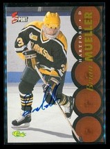Vintage 1995 Classic 5SPORT Autograph Hockey Card Brian Mueller Golden Knights C - £10.04 GBP