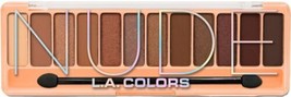 L.A. COLORS Color Vibe 12 Color Eyeshadow Palette, Nude, 0.30 fl oz - $9.99