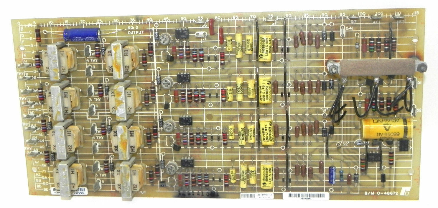 RELIANCE ELECTRIC 0-48672 DRIVER BOARD 048672 - $250.00