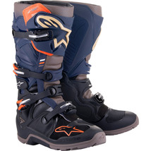 Alpinestars Mens Tech 7 Enduro Drystar Boot Black/Dark Navy/Warm Grey 7 - £358.95 GBP