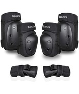 Adult Knee Pads Elbow Pads Wrist Guards For Adult Kids 6 In 1 Protective... - £30.48 GBP