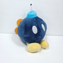 Nintendo Super Mario Bros Bob Omb Walking Bomb Blue Plush Stuffed Animal... - $26.72