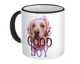 Labrador Golden Retriever : Gift Mug Pet Animal Puppy Good Boy - £12.45 GBP