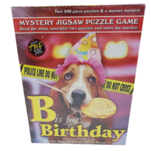 TDC Games  Mystery Jigsaw Puzzle Game - B is for Birthday 2 - 500 Piece ... - $14.85