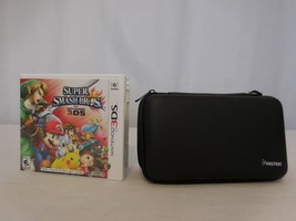 Super Smash Bros 3DS Edition Nintendo 3DS, 2014 Tested + 3DS XL Case - £16.44 GBP